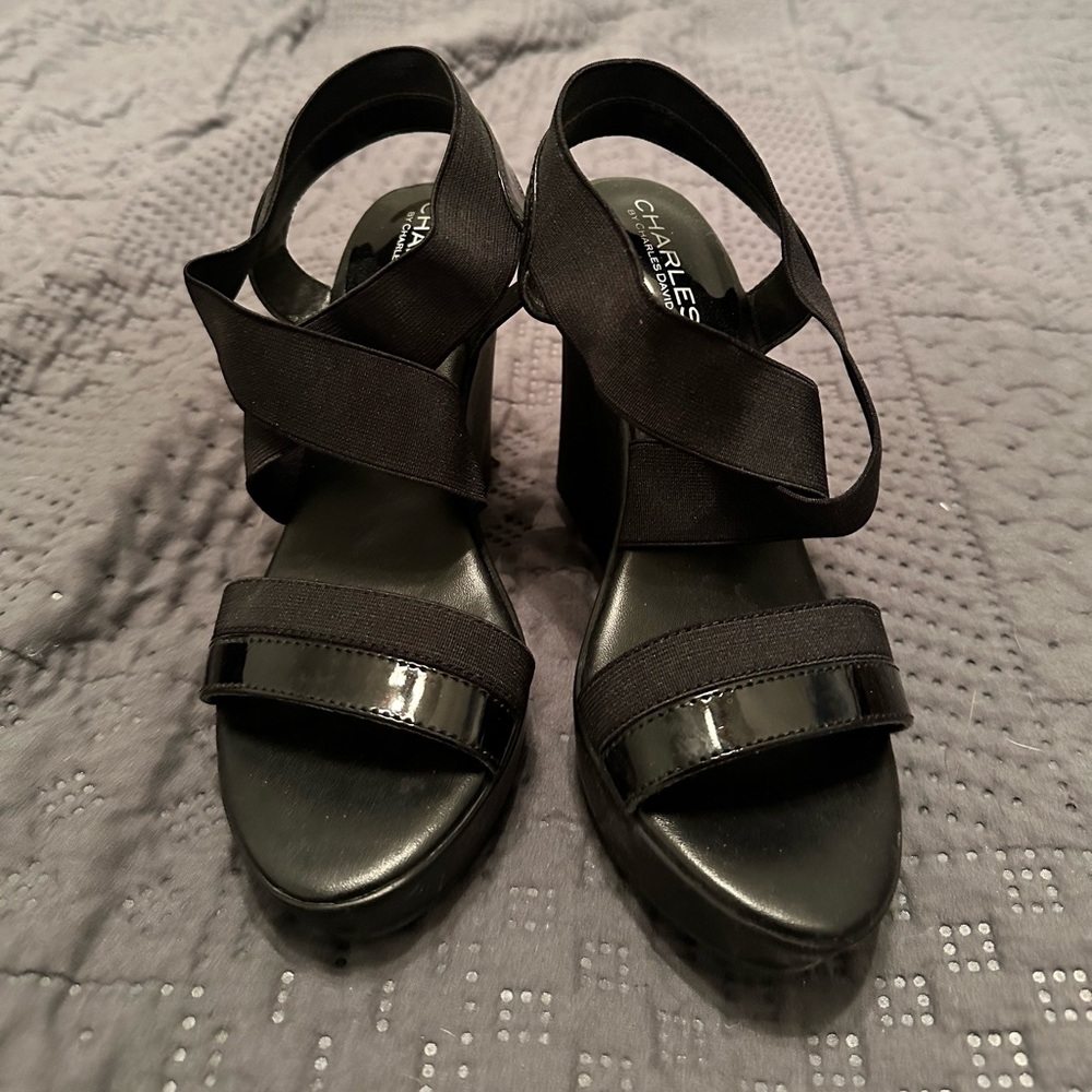 Black Charles Wedges